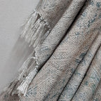 Storilane Beautiful Soft Sofa Throw | Modern Design | Virgin Premium Polyester Slub Handloom Sofa Throw