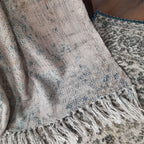 Storilane Beautiful Soft Sofa Throw | Modern Design | Virgin Premium Polyester Slub Handloom Sofa Throw