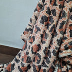 Storilane Everlasting Comfort Faux Fur Throw Blanket | Double Sided, Soft, Warm, Cozy, Luxury, Fluffy Blankets for Couch and Bed | Animal Print for Sofa Large (180x145cm)