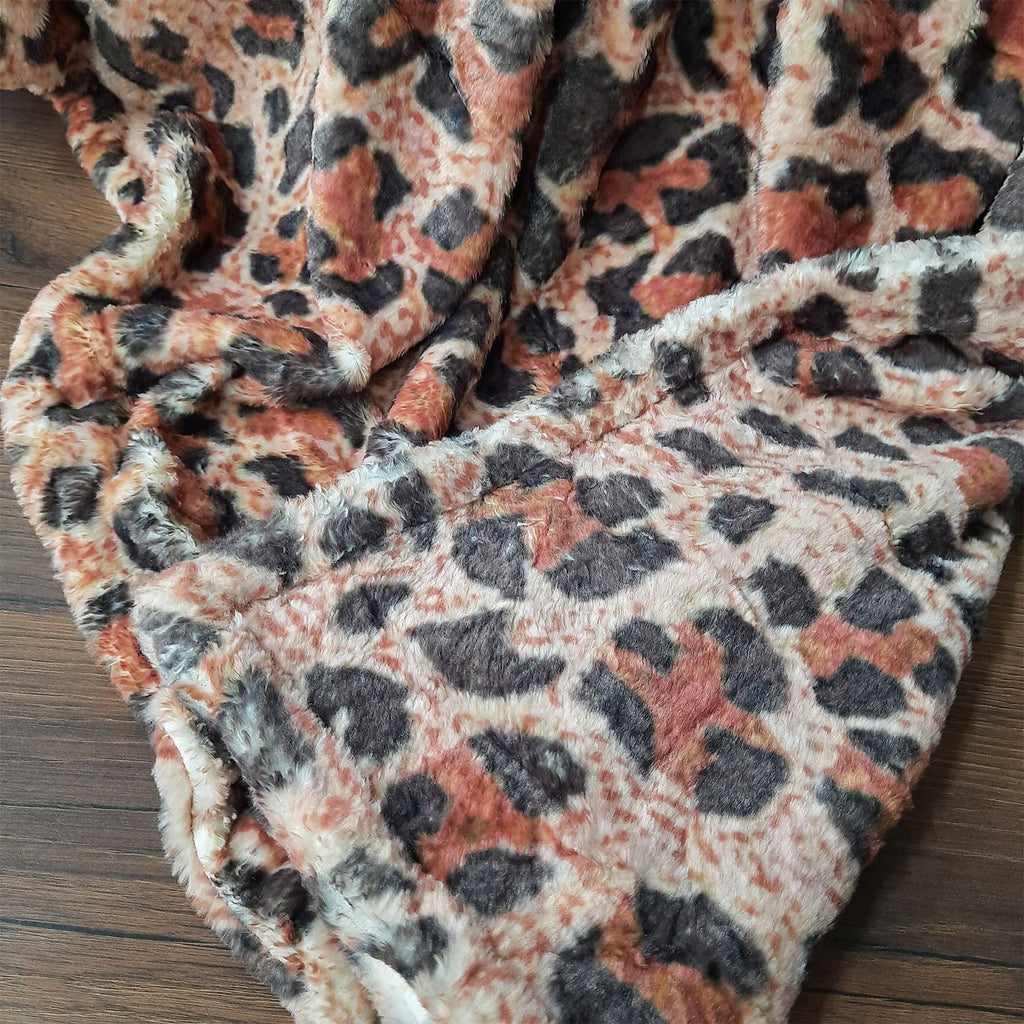 Storilane Everlasting Comfort Faux Fur Throw Blanket | Double Sided, Soft, Warm, Cozy, Luxury, Fluffy Blankets for Couch and Bed | Animal Print for Sofa Large (180x145cm)