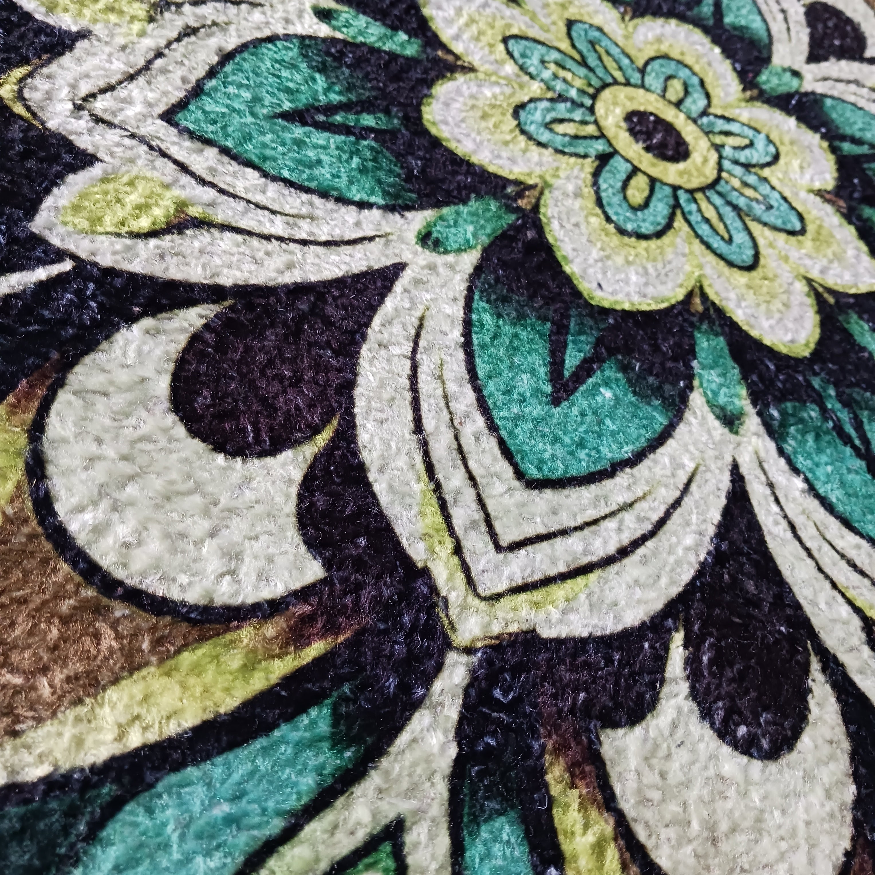 Storilane Floor Mats in Beautiful Traditional Rangoli Colors | Anti Slip, Durable & Washable | Outdoor & Indoor