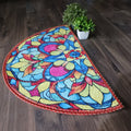 Storilane Floor Mats in Beautiful Rangoli Design | Anti Slip, Durable & Washable | Outdoor & Indoor
