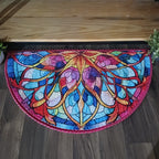 Storilane Floor Mats in Beautiful Rangoli Design | Anti Slip, Durable & Washable | Outdoor & Indoor