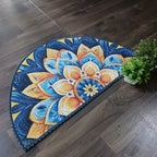 Storilane Floor Mats in Beautiful Rangoli Design | Anti Slip, Durable & Washable | Outdoor & Indoor