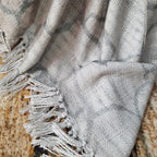 Storilane Beautiful Soft Sofa Throw | A must add to your living room | Modern Design Virgin Premium Polyester Slub Handloom Sofa Throw