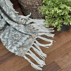 Storilane Beautiful Soft Sofa Throw | Boho Inspired Design Virgin Premium Polyester Slub Handloom Sofa Throw