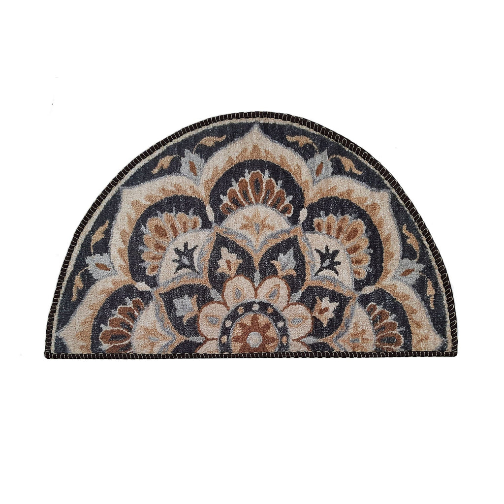 Storilane Floor Mats in Beautiful Rangoli Modern Design | Anti Slip, Durable & Washable | Outdoor & Indoor