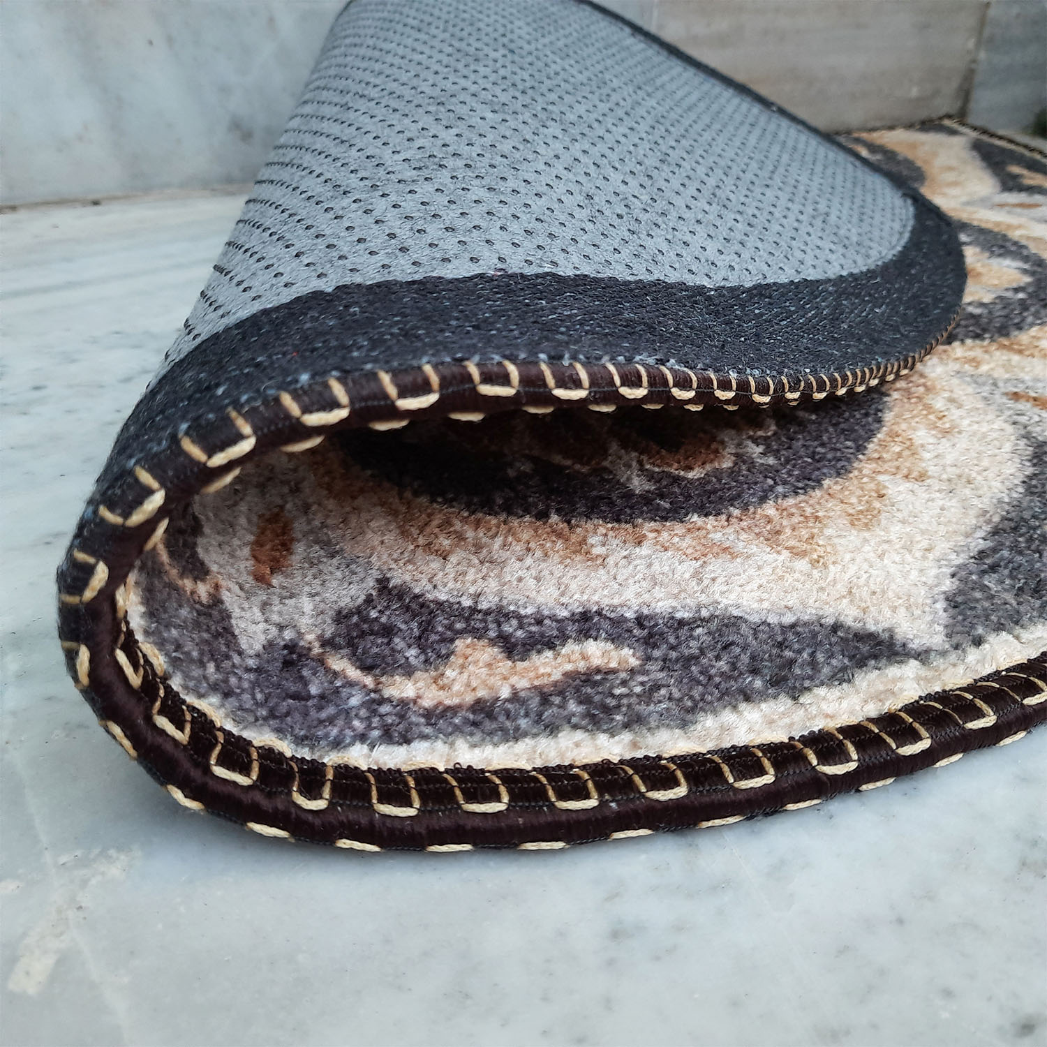 Storilane HandMade Floor Mats in Beautiful Rangoli Modern Design | Anti Slip, Durable & Washable | Outdoor & Indoor