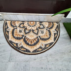 Storilane Floor Mats in Beautiful Rangoli Modern Design | Anti Slip, Durable & Washable | Outdoor & Indoor