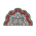 Storilane Floor Mats in Beautiful Rangoli Modern Petals Design | Anti Slip, Durable & Washable | Outdoor & Indoor