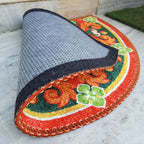 Storilane Floor Mats in Beautiful Rangoli Design | Anti Slip, Durable & Washable | Outdoor & Indoor