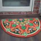 Storilane Floor Mats in Beautiful Rangoli Design | Anti Slip, Durable & Washable | Outdoor & Indoor