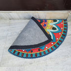 Storilane Floor Mats in Beautiful Rangoli Traditional Design | Anti Slip, Durable & Washable | Outdoor & Indoor
