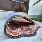 Storilane Floor Mats in Beautiful Rangoli Brown Design | Anti Slip, Durable & Washable | Outdoor & Indoor
