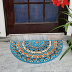 Storilane Floor Mats in Beautiful Traditional Rangoli Design | Anti Slip, Durable & Washable | Outdoor & Indoor