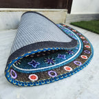 Storilane Floor Mats in Beautiful Traditional Rangoli Design | Anti Slip, Durable & Washable | Outdoor & Indoor