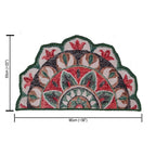 Storilane Floor Mat Modern Compass Design | Anti Slip, Durable & Washable | Outdoor & Indoor
