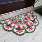Storilane Floor Mat Modern Compass Design | Anti Slip, Durable & Washable | Outdoor & Indoor