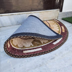 Storilane Floor Mat Modern Compass Design | Anti Slip, Durable & Washable | Outdoor & Indoor
