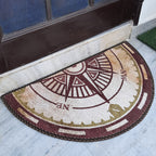 Storilane Floor Mat Modern Compass Design | Anti Slip, Durable & Washable | Outdoor & Indoor