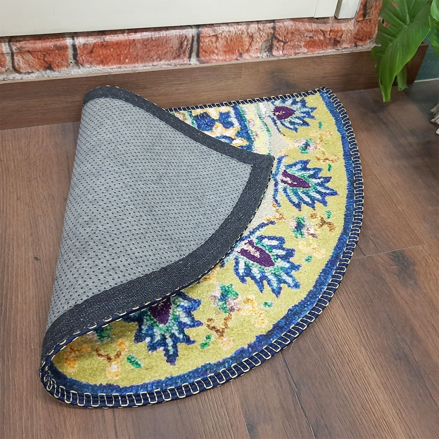 Storilane HandMade Floor Mats in Beautiful Traditional Design | Anti Slip, Durable & Washable | Outdoor & Indoor
