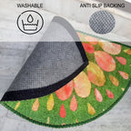 Storilane Floor Mats in Beautiful Rangoli Design | Anti Slip, Durable & Washable | Outdoor & Indoor