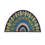 Storilane Floor Mats in Beautiful  Rangoli Design | Anti Slip, Durable & Washable | Outdoor & Indoor
