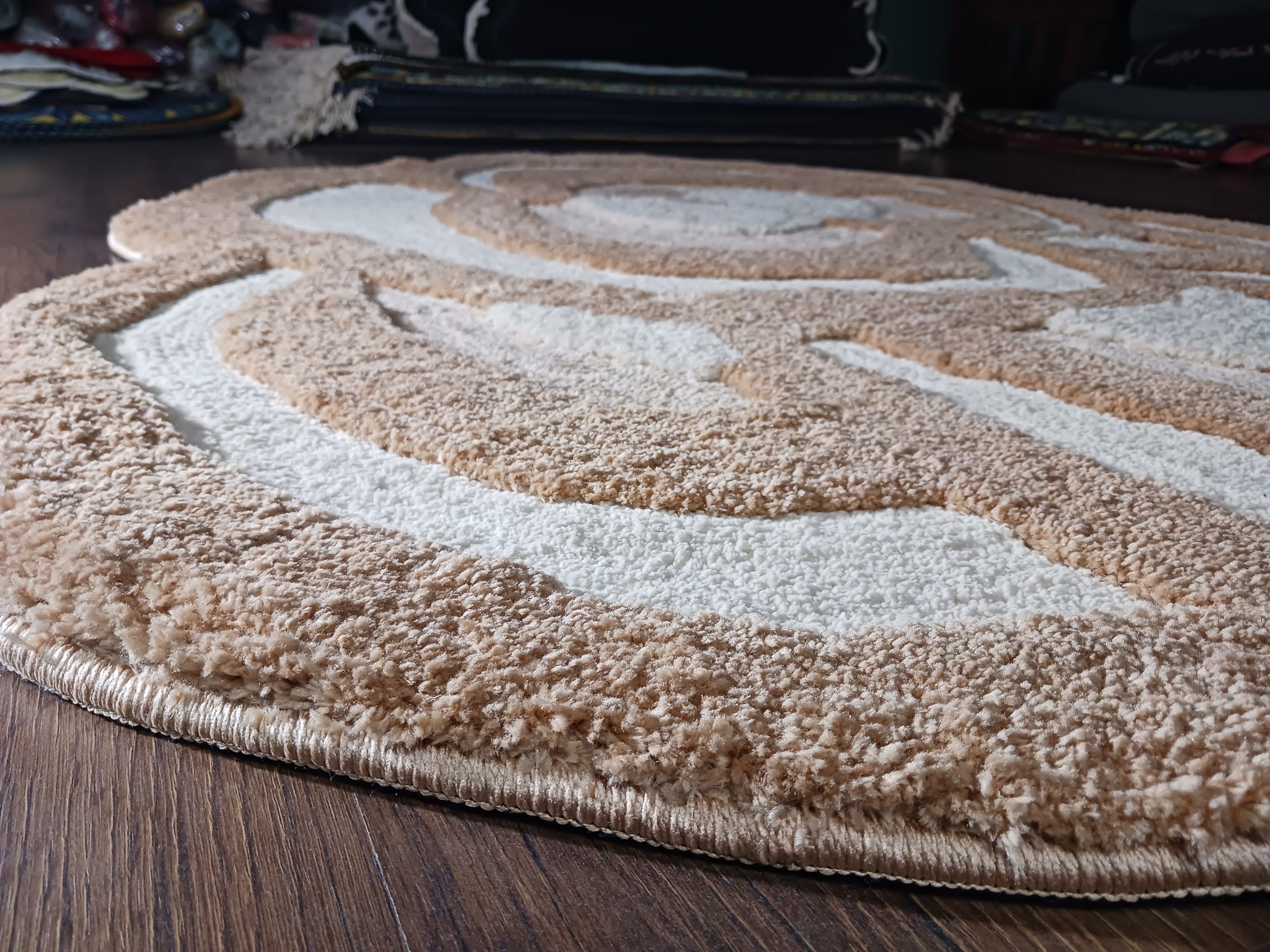 The EarthLight Collection from storilane | The Sandstone Bloom| Luxury Statement Carpets