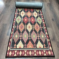 Storilane Handmade Luxury Designer Anti Slip Washable Soft Premium Cotton and Chenille Multi Color  Yoga/ Exercise/Meditation/GYM/Pilates Mat  60 x 180cm(~2×6Feet)