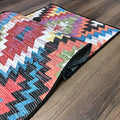 Storilane Handmade Luxury Designer Anti Slip Washable Soft Premium Cotton and Chenille Multi Color  Yoga/ Exercise/Meditation/GYM/Pilates Mat  60 x 180cm(~2×6Feet)