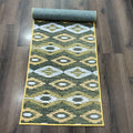 Storilane Handmade Luxury Designer Anti Slip Washable Soft Premium Cotton and Chenille Multi Color  Yoga/ Exercise/Meditation/GYM/Pilates Mat  60 x 180cm(~2×6Feet)