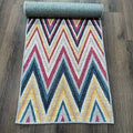 Storilane Handmade Luxury Designer Anti Slip Washable Soft Premium Cotton and Chenille Multi Color  Yoga/ Exercise/Meditation/GYM/Pilates Mat  60 x 180cm(~2×6Feet)