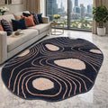 The EarthLight Collection| Isla Pebble Wave Luxe Carpet | Luxury Statement Carpets