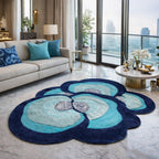 The EarthLight Collection | Azure Petal | Luxury Statement Carpets