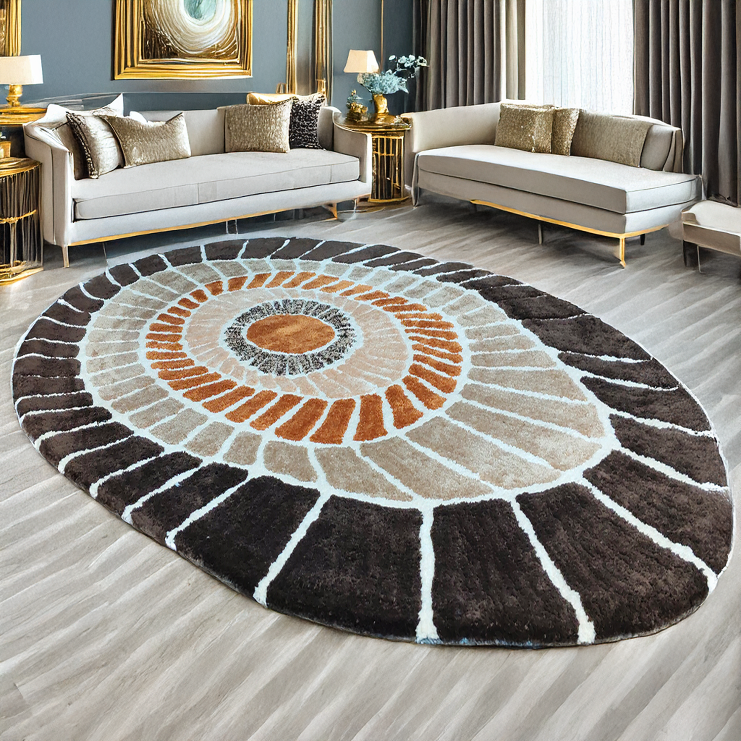The EarthLight Collection from storilane | Terra Echo Luxe Carpet | Luxury Statement Carpets