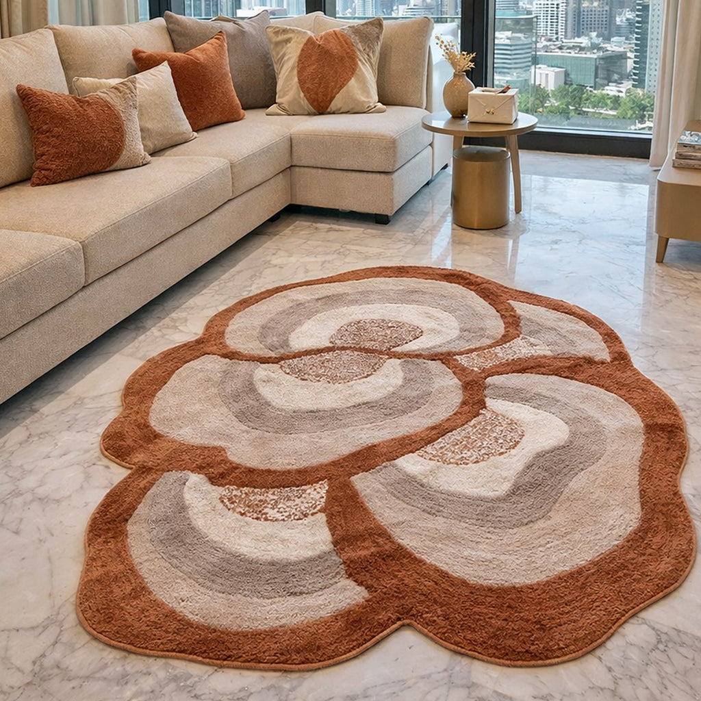 The EarthLight Collection | Sunstone Petal | Luxury Statement Carpets