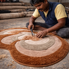 The EarthLight Collection | Sunstone Petal | Luxury Statement Carpets
