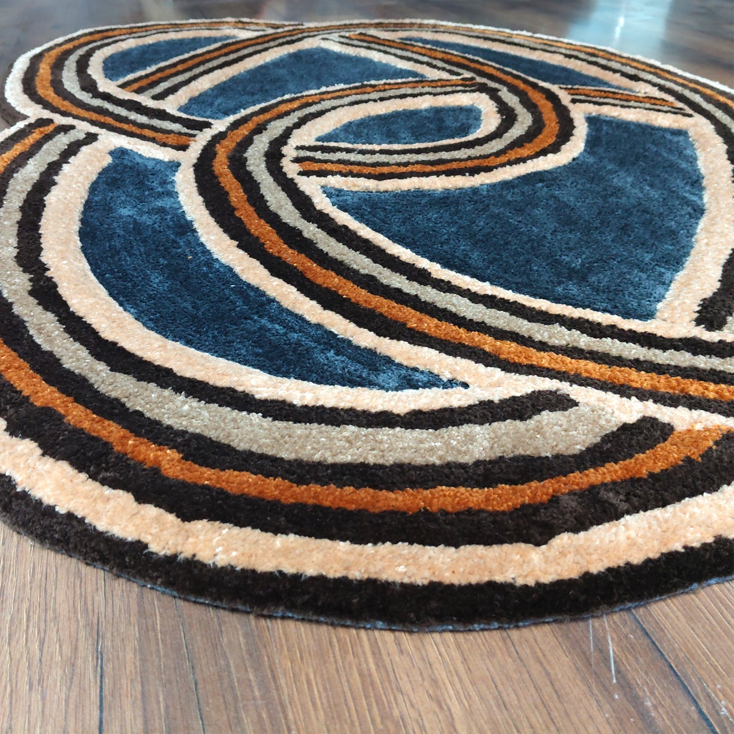 The EarthLight Collection| The Cosmic Rings Carpet | Luxury Statement Carpets