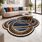 The EarthLight Collection| The Cosmic Rings Carpet | Luxury Statement Carpets