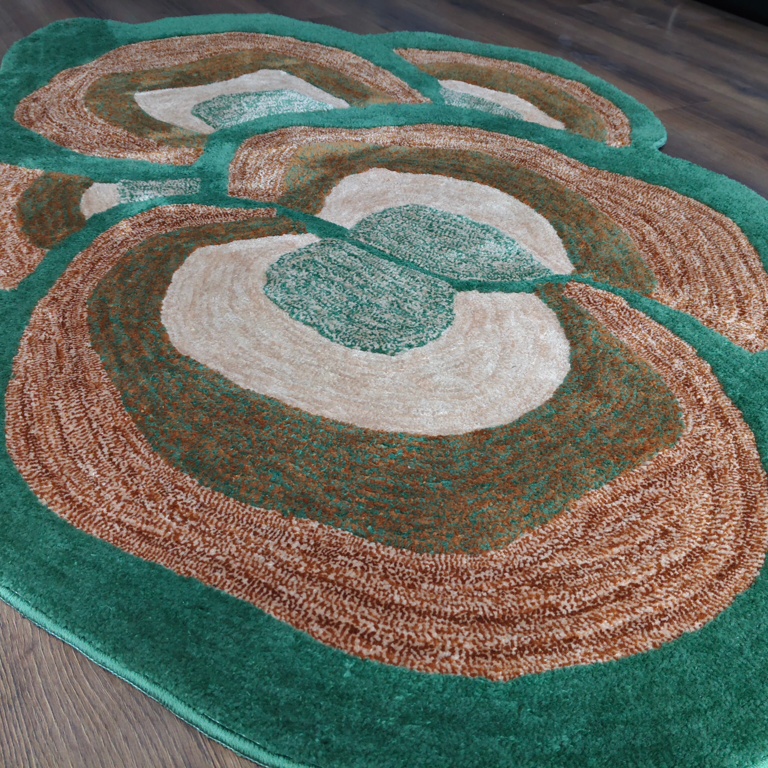 The EarthLight Collection from storilane | The Moss Petal | Luxury Statement Carpets