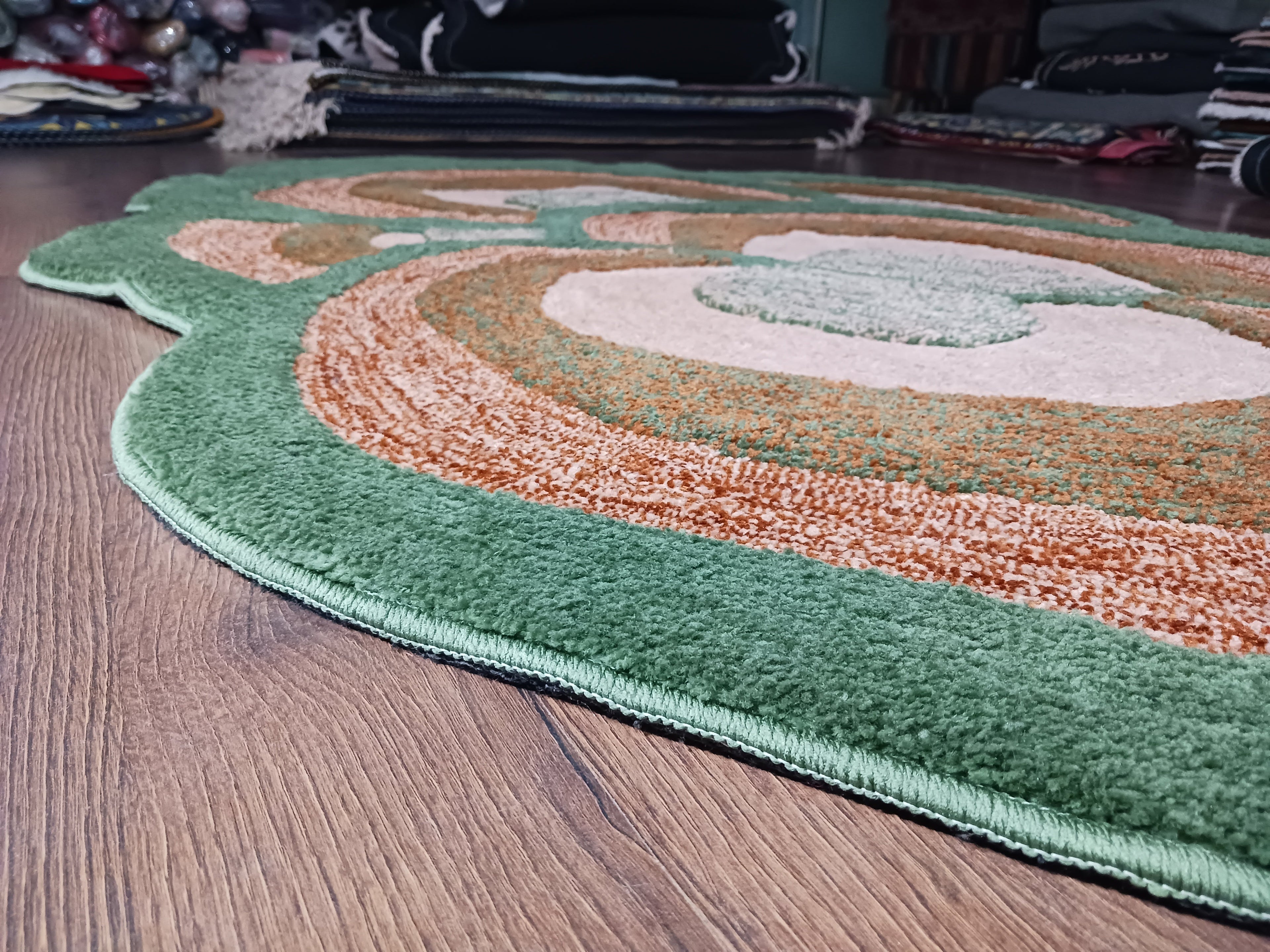 The EarthLight Collection from storilane | The Moss Petal | Luxury Statement Carpets