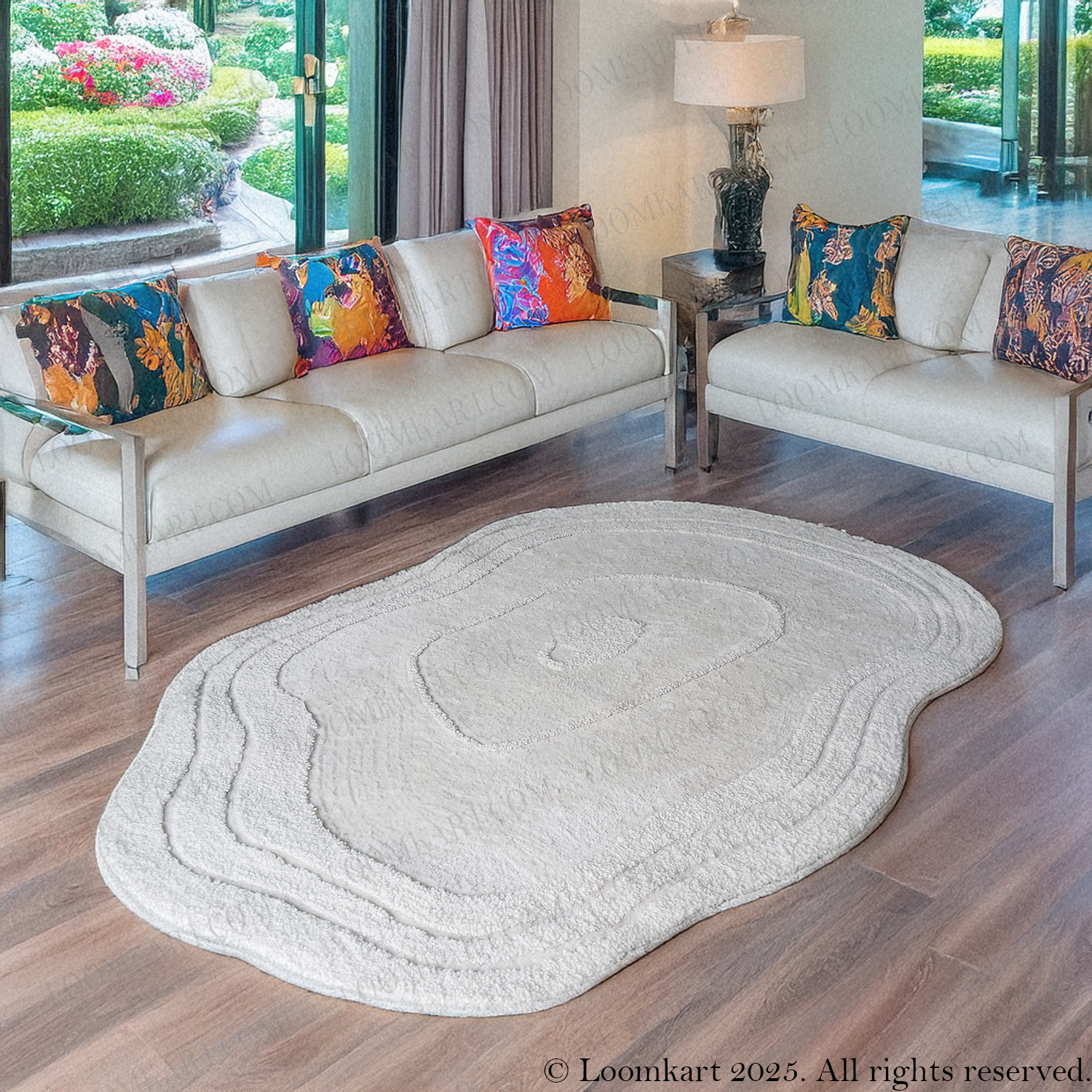 The Elevate Collection from Loomkart | Alba Cloud | Luxury Statement Carpets