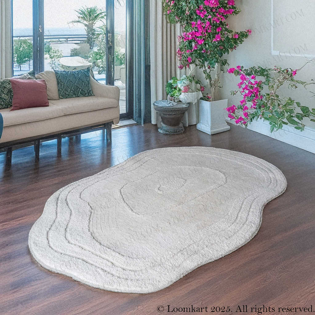The Elevate Collection from Loomkart | Alba Cloud | Luxury Statement Carpets