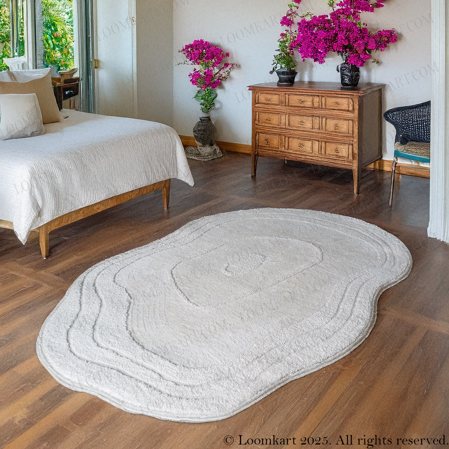 The Elevate Collection from Loomkart | Alba Cloud | Luxury Statement Carpets