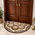 Storilane Floor Mats in Beautiful Rangoli Modern Design | Anti Slip, Durable & Washable | Outdoor & Indoor
