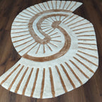 The earthlight Collection | The Seabreeze Shell | Luxury Statement Carpets