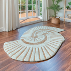 The earthlight Collection | The Seabreeze Shell | Luxury Statement Carpets