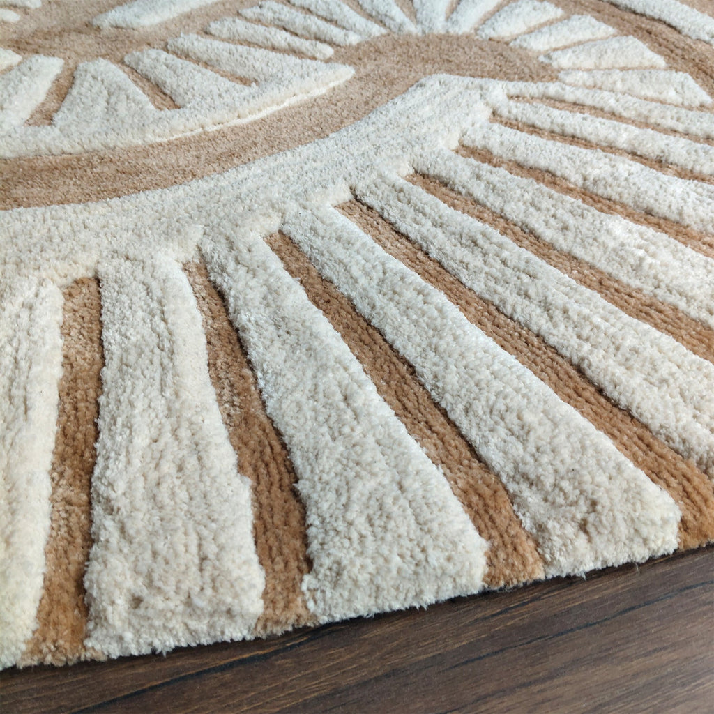 The EarthLight Collection from storilane | The Sculpted Shore | Luxury Statement Carpets