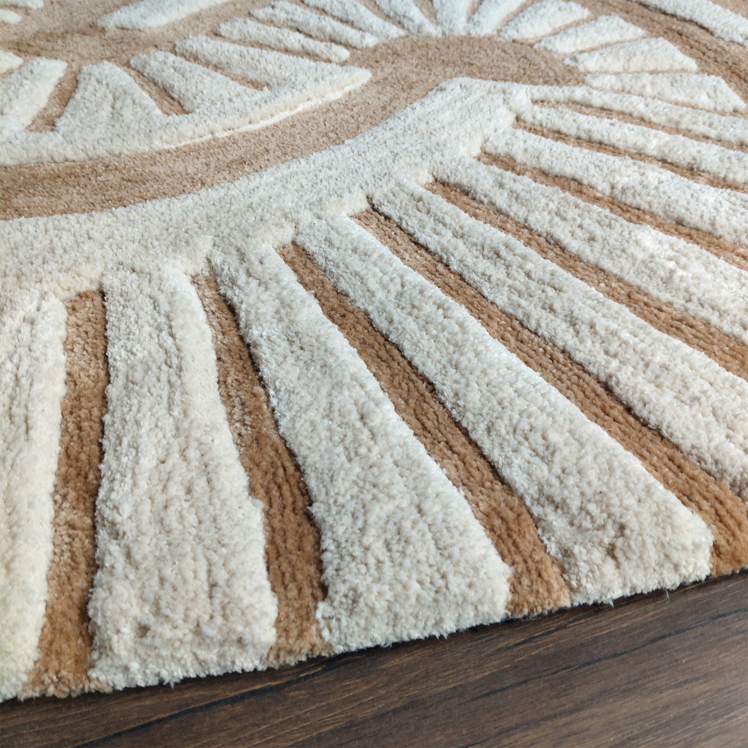 The EarthLight Collection from storilane | The Sculpted Shore | Luxury Statement Carpets