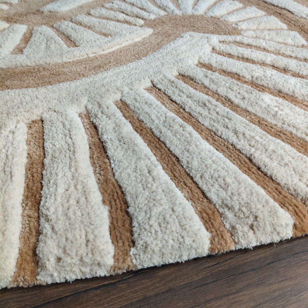 The EarthLight Collection from storilane | The Sculpted Shore | Luxury Statement Carpets